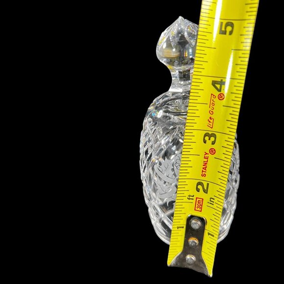 Vtg Waterford Cut Crystal Bell 1988 12 Days of Christmas Five Golden Rings BOX - Picture 9 of 11